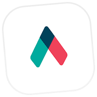 Monday.com logo with blue, green, and red accents.
